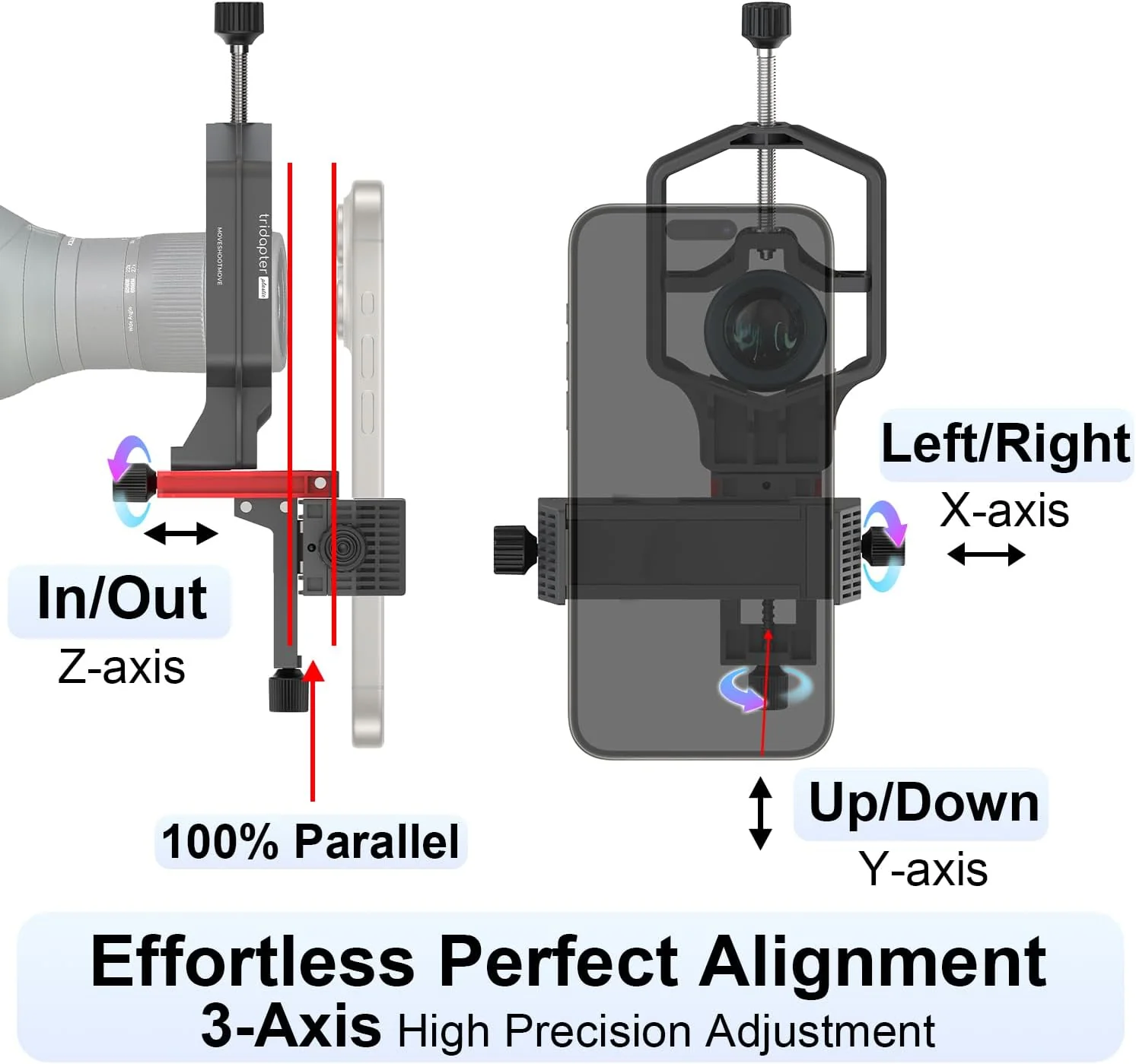 Ultra-lightweight Plastic Tridaptor😲The Lightest 3-Axis Adapter - Image 3