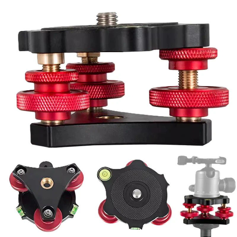 MSM ±5°Fine-Tuning Leveling Base, tripod head, camera base with 3/8 screw - Image 4