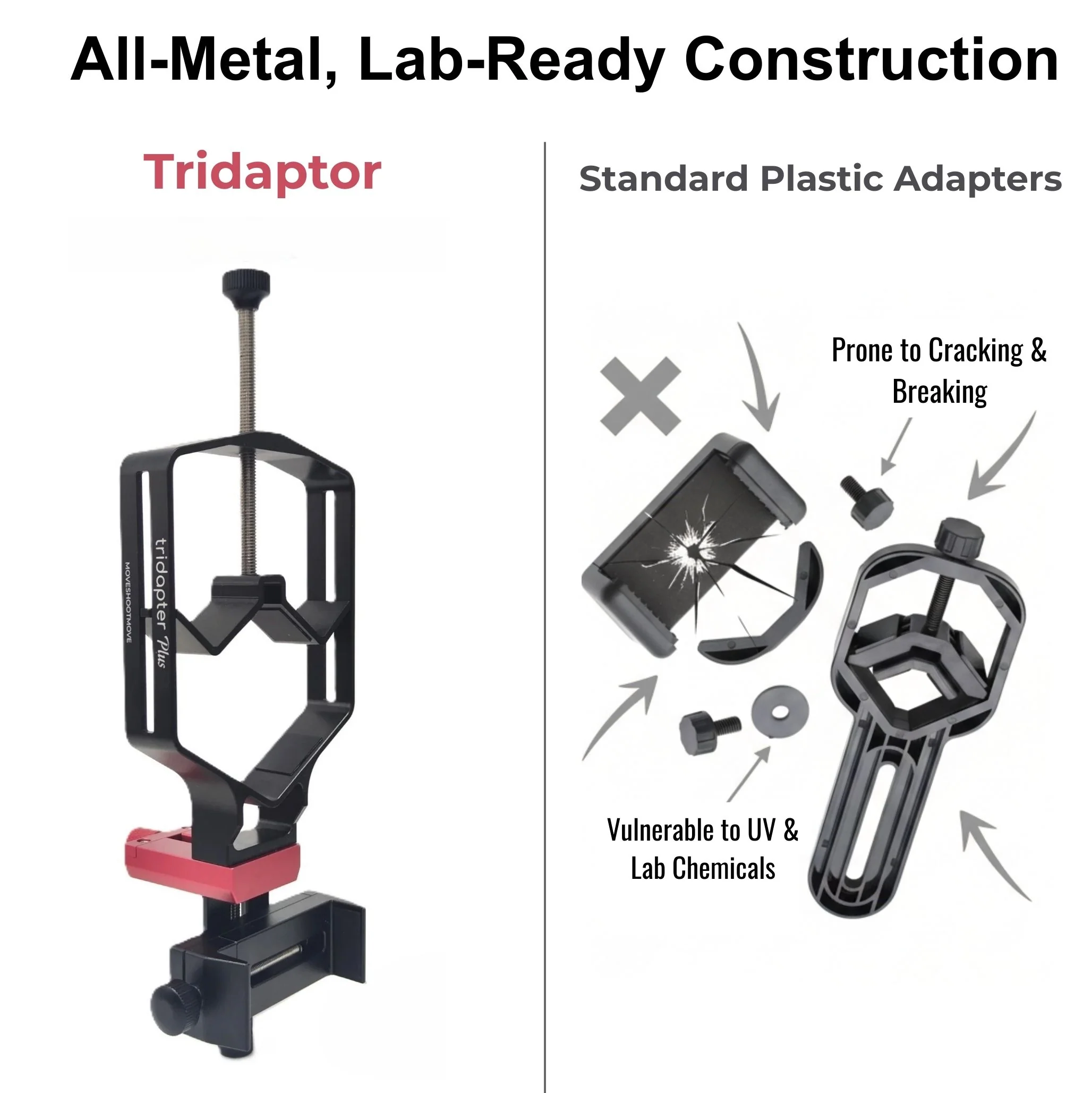 Tridaptor | 3-Axis Precision Smartphone Adapter for Microscopes - Image 4