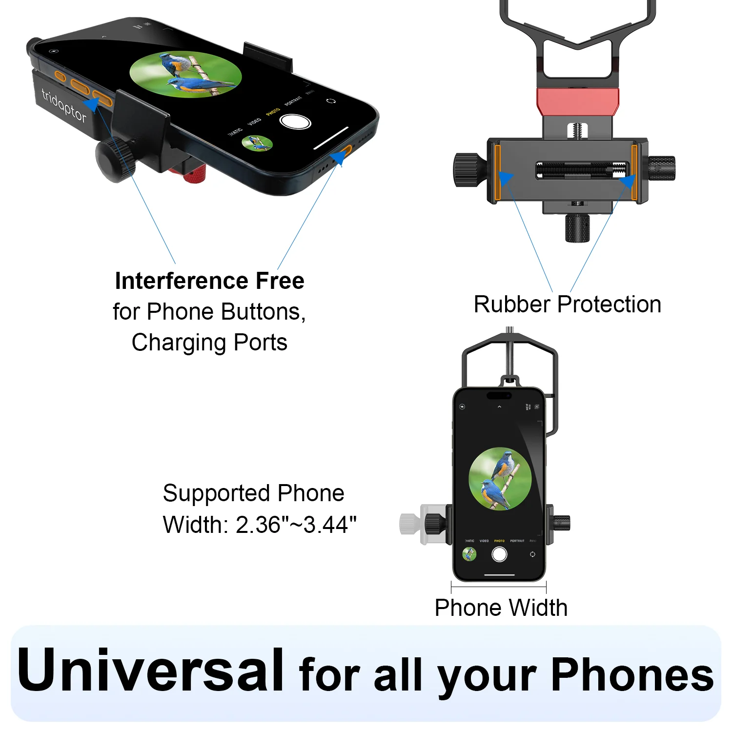 tridaptor - The best universal telescope phone adapter ever-3-axis(X,Y,Z) adjustment! - Image 18