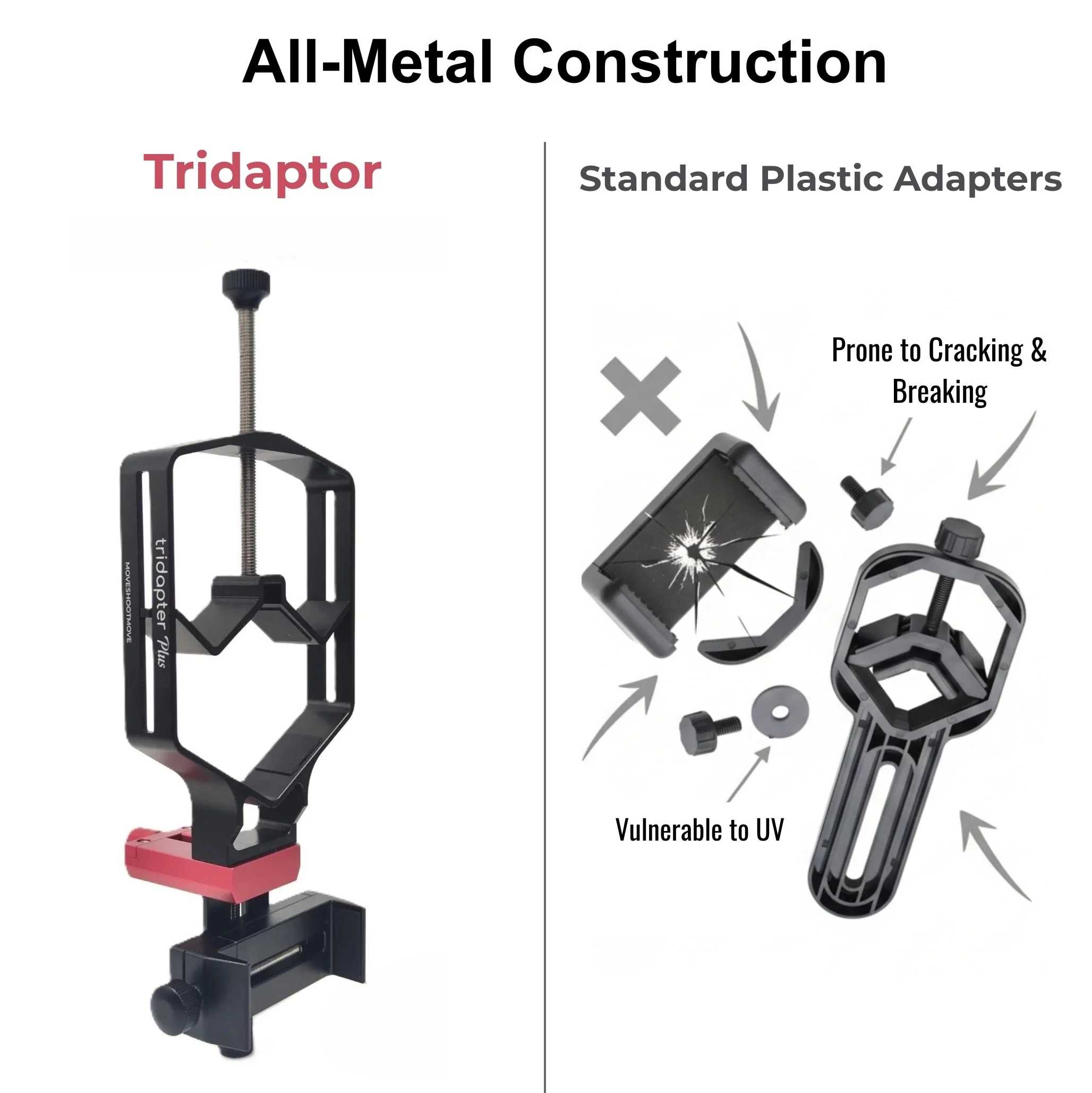 Tridaptor - Ultimate 3-Axis Smartphone Telescope Adapter| High Precision - Image 8
